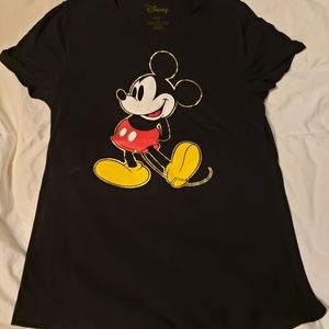 Women disney mickey mouse tshirt